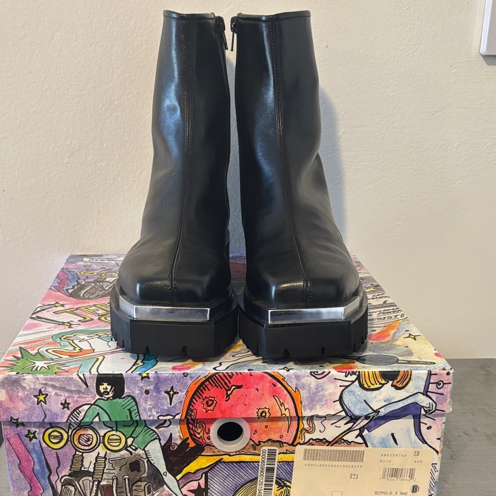 Jeffrey Campbell Leather Platform Boots